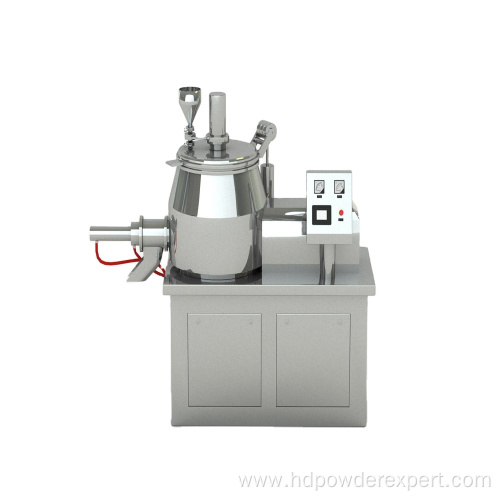 High speed wet rapid mixer and granulator machine